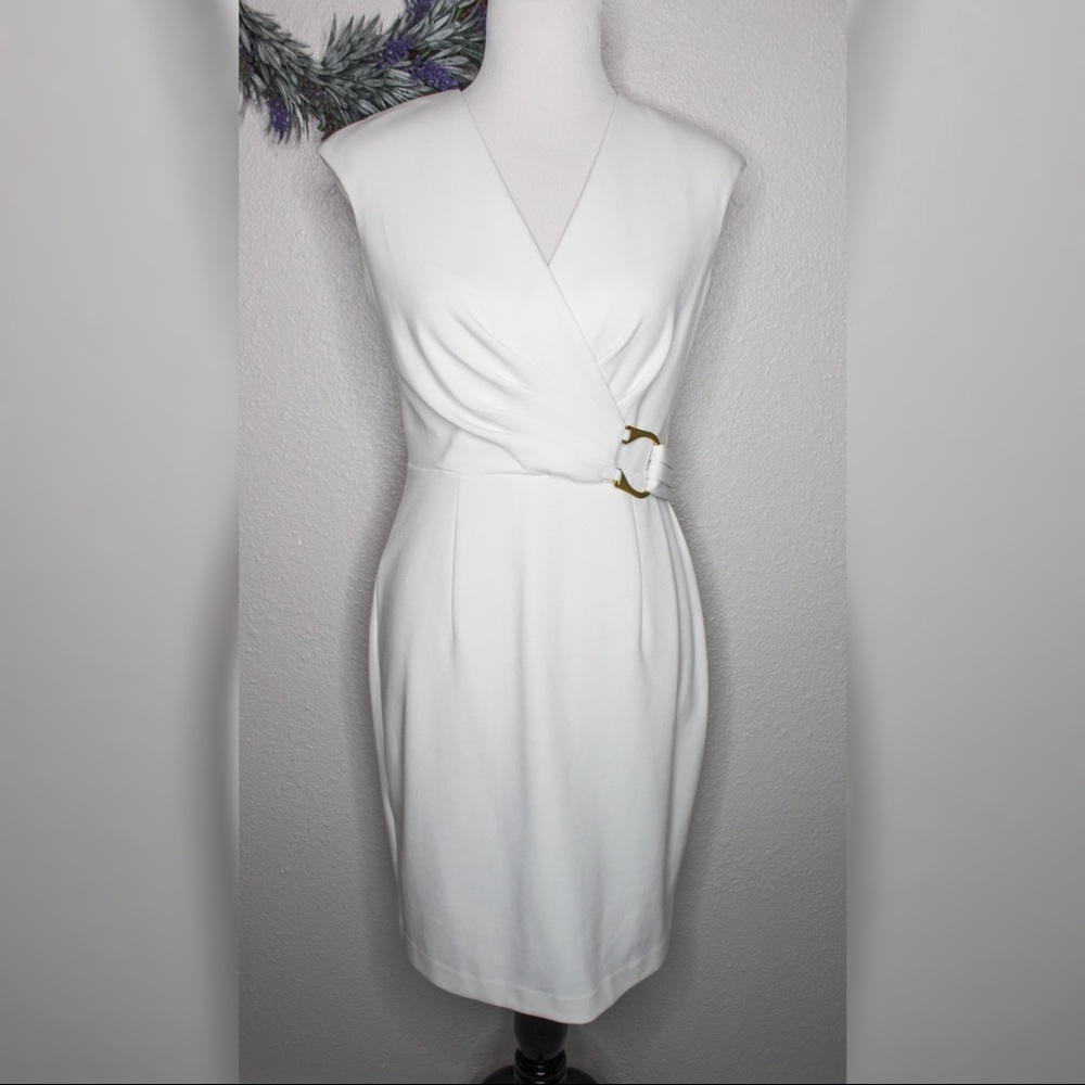 Calvin Klein V-Neck Dress